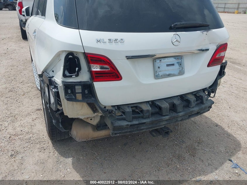 2014 MERCEDES-BENZ ML 350 - 4JGDA5JB0EA297974