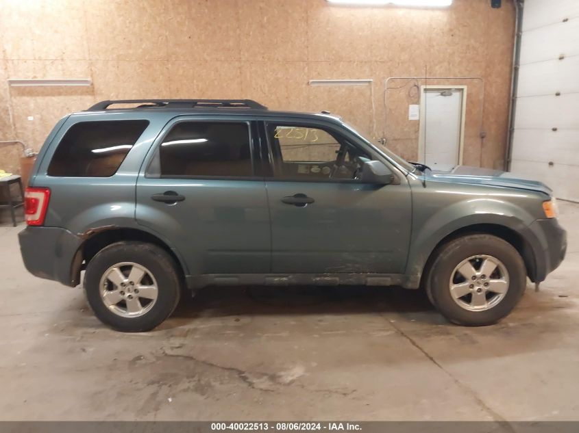 2011 Ford Escape Xlt VIN: 1FMCU0D74BKA58124 Lot: 40022513