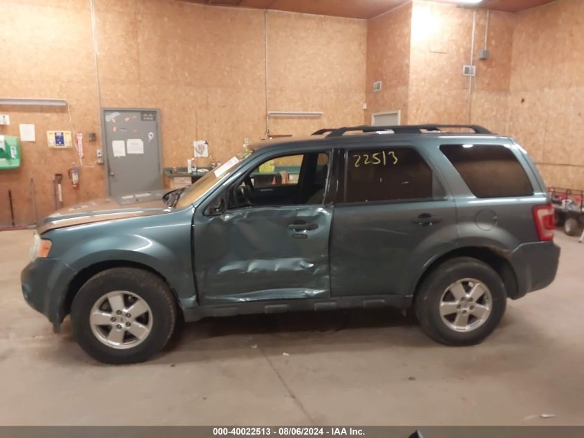 2011 Ford Escape Xlt VIN: 1FMCU0D74BKA58124 Lot: 40022513