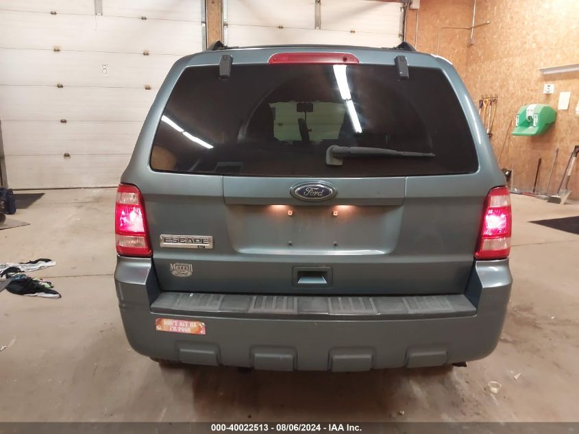 2011 Ford Escape Xlt VIN: 1FMCU0D74BKA58124 Lot: 40022513