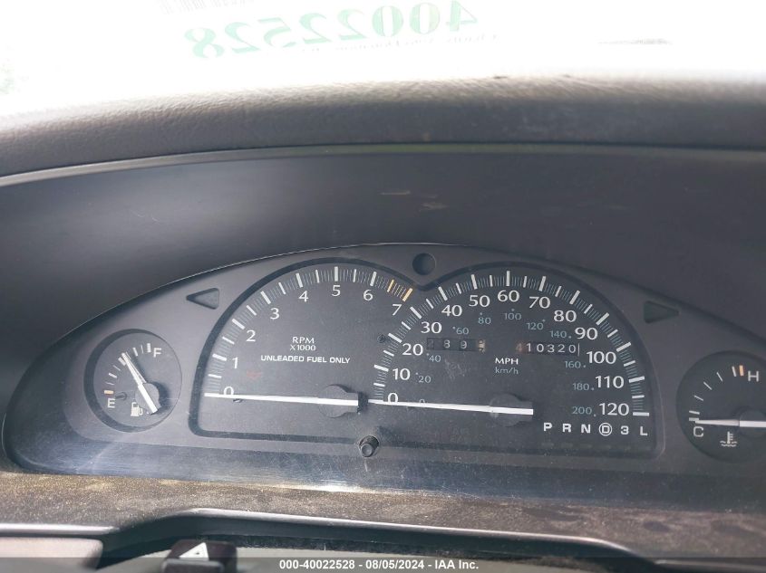 1997 Chrysler Lhs VIN: 2C3HC56F2VH520372 Lot: 40022528