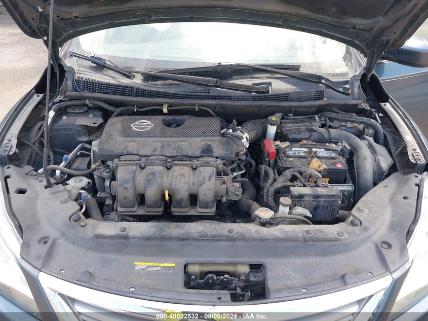 2014 Nissan Sentra Sv VIN: 1N4AB7AP0EN850777 Lot: 40022532