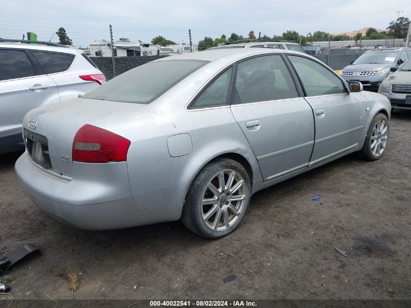 2001 Audi A6 2.7T VIN: WAUED64BX1N139921 Lot: 40022541