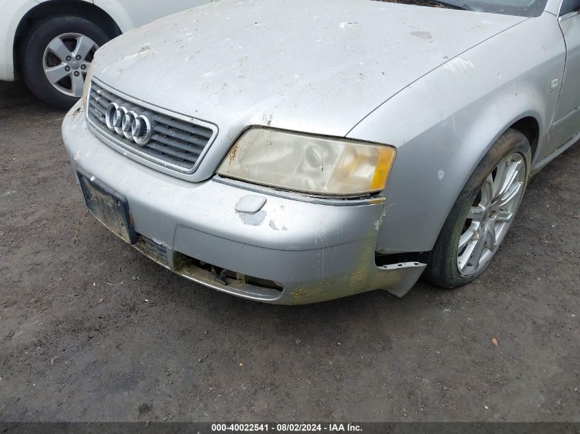 2001 Audi A6 2.7T VIN: WAUED64BX1N139921 Lot: 40022541