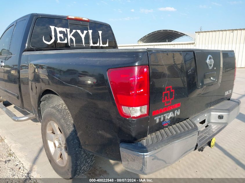 2007 Nissan Titan Se VIN: 1N6BA06A77N223295 Lot: 40022548