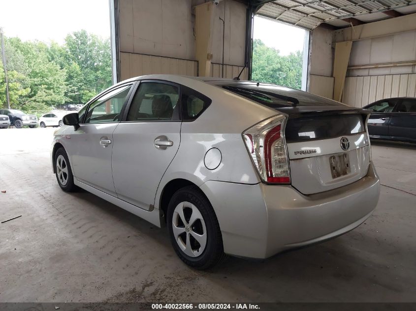 JTDKN3DU5D0355616 | 2013 TOYOTA PRIUS