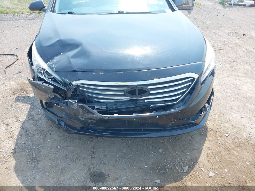 2015 Hyundai Sonata Se VIN: 5NPE24AF2FH258770 Lot: 40022567