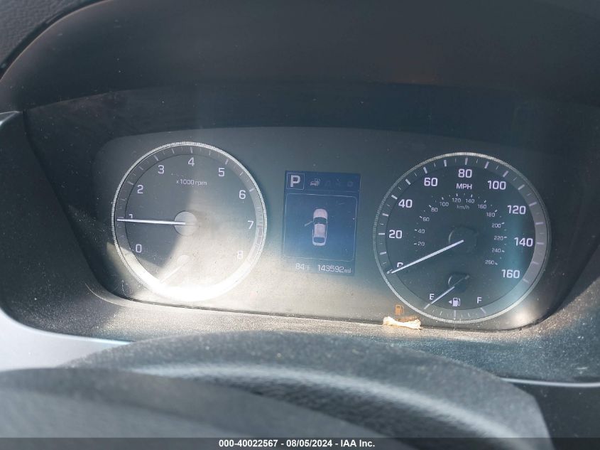 2015 Hyundai Sonata Se VIN: 5NPE24AF2FH258770 Lot: 40022567