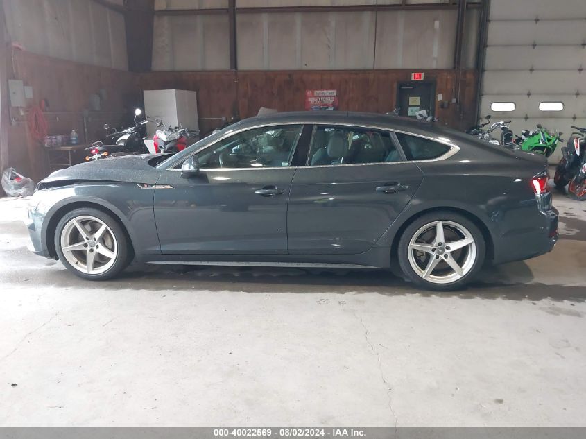 2018 Audi A5 2.0T Premium VIN: WAUENCF55JA090315 Lot: 40022569