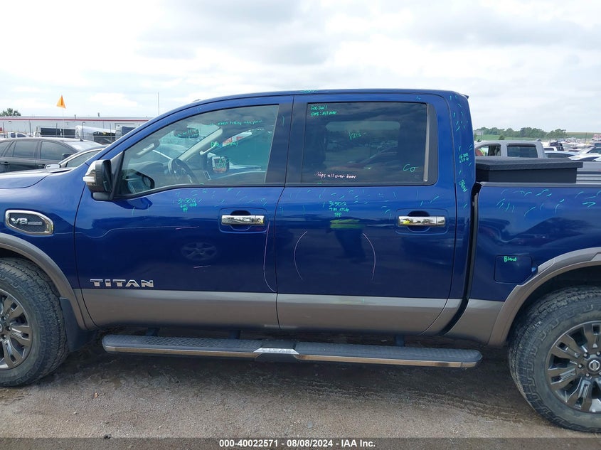 2017 Nissan Titan Platinum Reserve VIN: 1N6AA1E57HN503547 Lot: 40022571