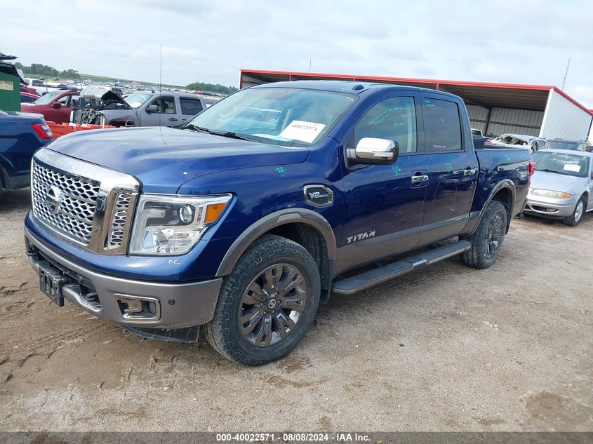 2017 NISSAN TITAN VIN: 1N6AA1E57HN503547
