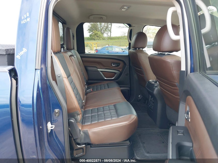 2017 Nissan Titan Platinum Reserve VIN: 1N6AA1E57HN503547 Lot: 40022571