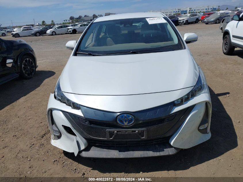 2021 Toyota Prius Prime Limited VIN: JTDKAMFP7M3190949 Lot: 40022572