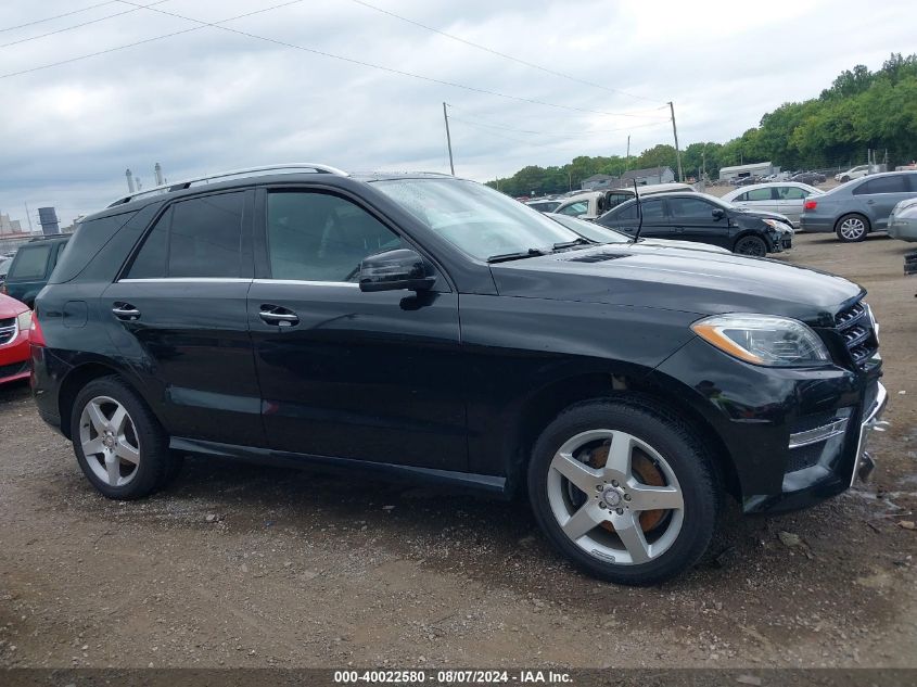 2015 Mercedes-Benz Ml 400 4Matic VIN: 4JGDA5GB9FA497356 Lot: 40022580