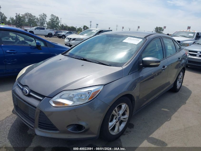 2014 Ford Focus Se VIN: 1FADP3F2XEL123596 Lot: 40022591