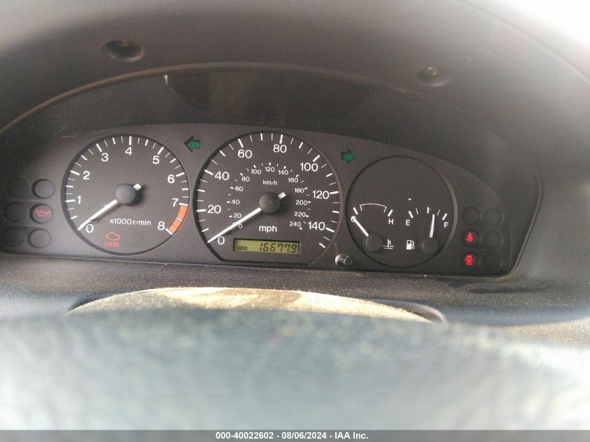 1999 Mazda 626 Es/Lx VIN: 1YVGF22D6X5866768 Lot: 40022602