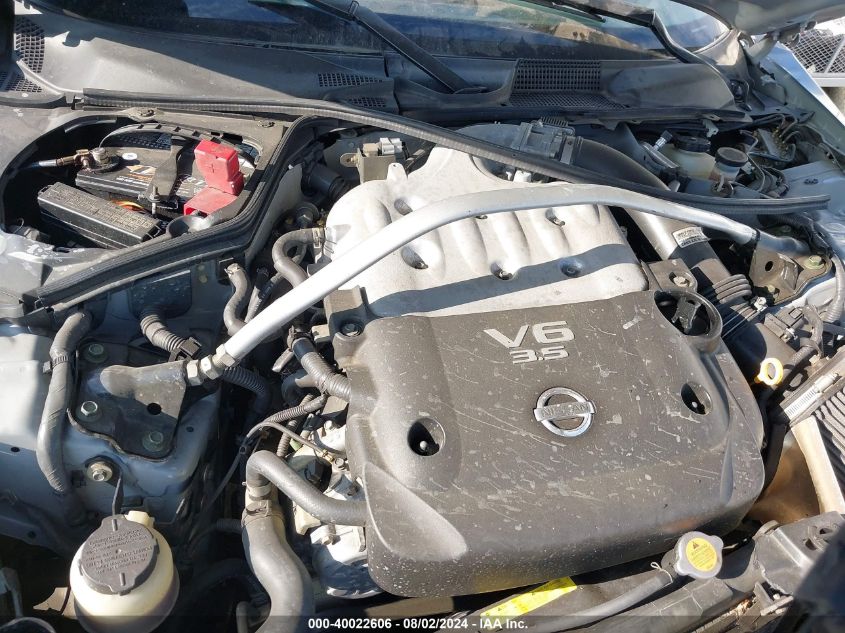 2006 Nissan 350Z Enthusiast VIN: JN1AZ36A36M457028 Lot: 40022606