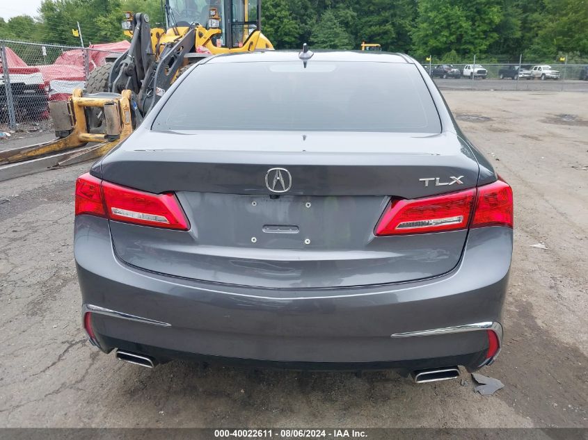 2018 Acura Tlx Tech Pkg VIN: 19UUB2F5XJA006623 Lot: 40022611