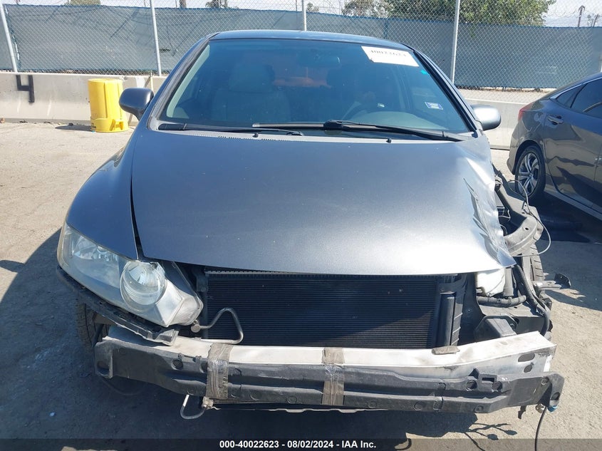 2009 Honda Civic Lx VIN: 19XFA16519E038292 Lot: 40022623