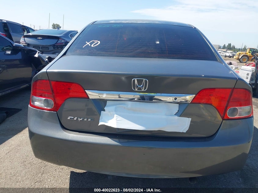 2009 Honda Civic Lx VIN: 19XFA16519E038292 Lot: 40022623