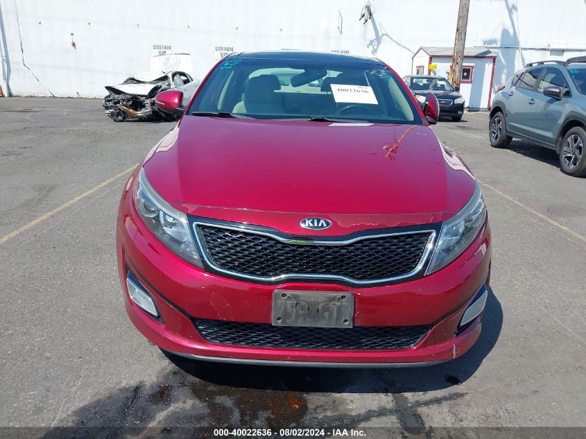 2014 Kia Optima Ex VIN: 5XXGN4A76EG275994 Lot: 40022636