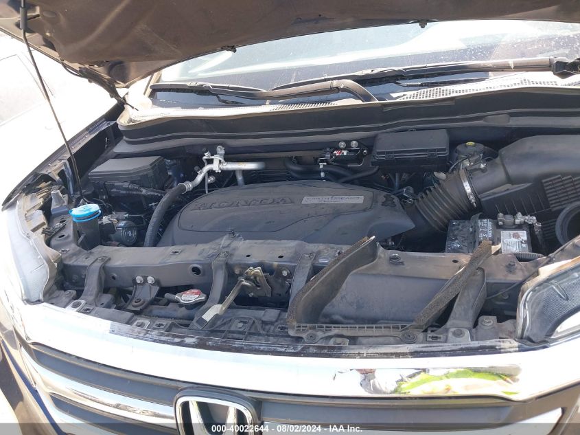 5FNYF5H52HB017197 2017 Honda Pilot Ex-L