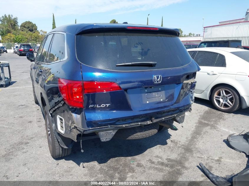 5FNYF5H52HB017197 2017 Honda Pilot Ex-L