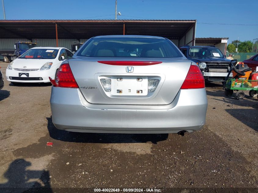 2006 Honda Accord 2.4 Lx VIN: 1HGCM56426A036883 Lot: 40022649