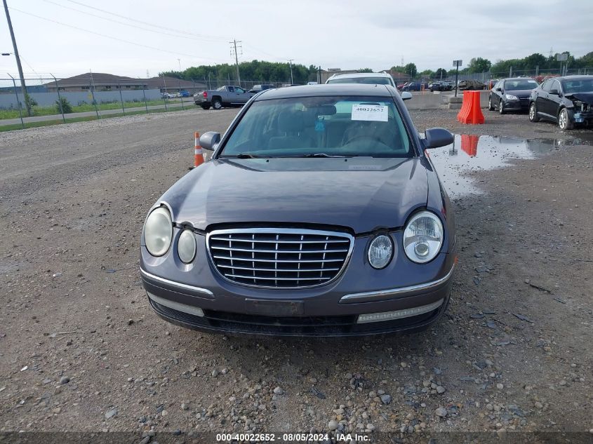 2007 Kia Amanti VIN: KNALD125875137732 Lot: 40022652