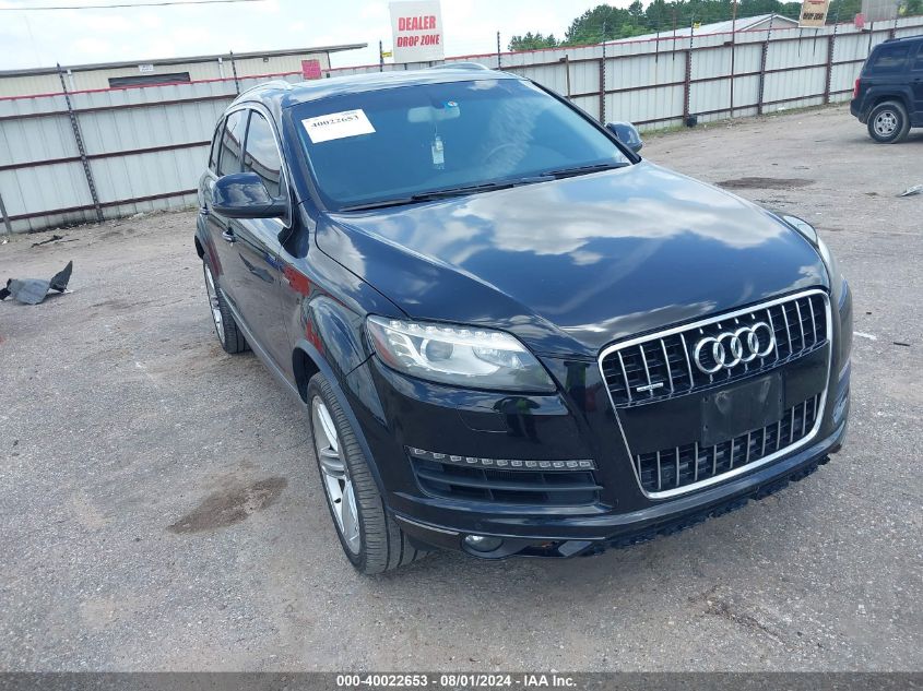 2015 Audi Q7 3.0T Premium VIN: WA1LGAFEXFD032788 Lot: 40022653