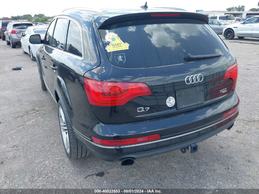 2015 Audi Q7 3.0T Premium VIN: WA1LGAFEXFD032788 Lot: 40022653