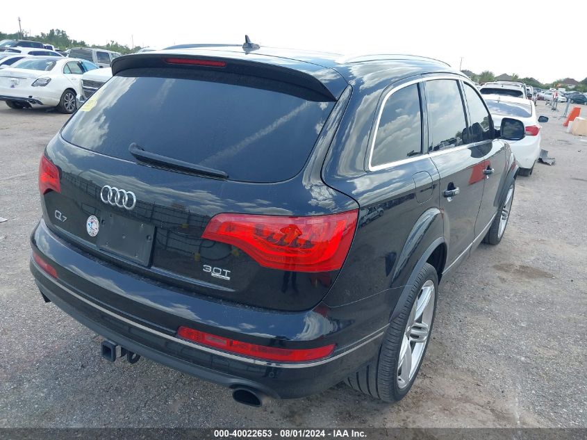 2015 Audi Q7 3.0T Premium VIN: WA1LGAFEXFD032788 Lot: 40022653