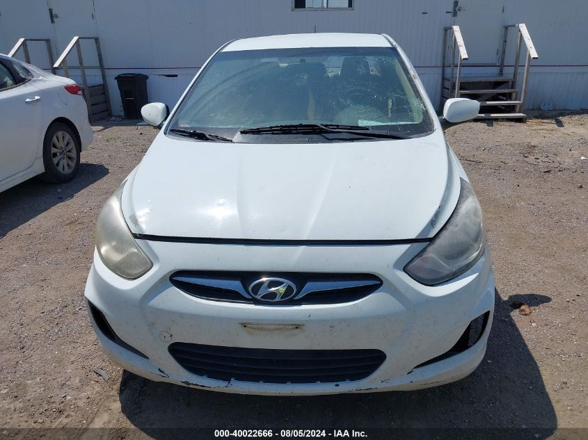 2013 Hyundai Accent Gls VIN: KMHCT4AE3DU497920 Lot: 40022666