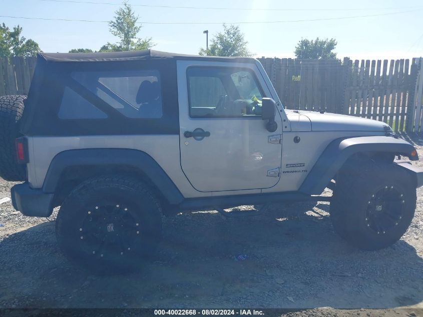 2015 Jeep Wrangler Sport VIN: 1C4AJWAG6FL522297 Lot: 40022668