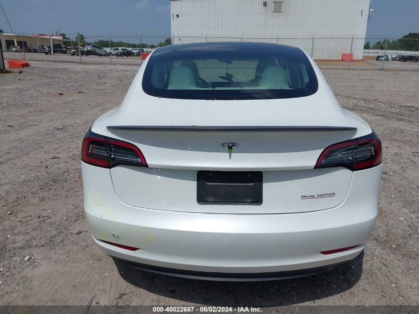 2023 Tesla Model 3 Performance Dual Motor All-Wheel Drive VIN: 5YJ3E1EC0PF472038 Lot: 40022687