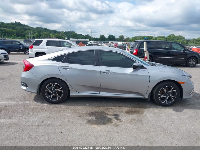 2019 Honda Civic Lx VIN: 19XFC2F67KE042443 Lot: 40022718