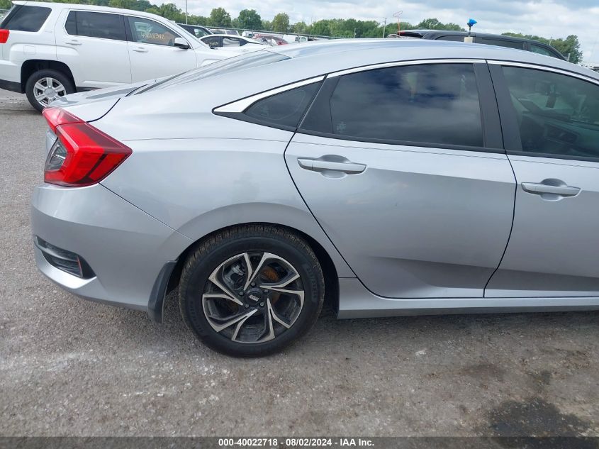 2019 Honda Civic Lx VIN: 19XFC2F67KE042443 Lot: 40022718