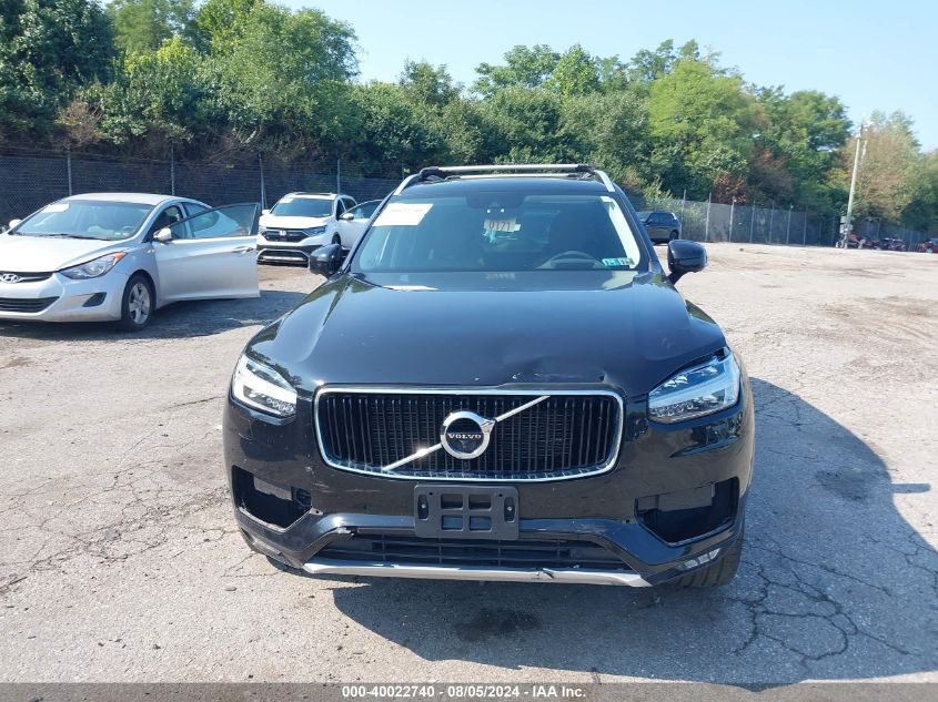 2019 Volvo Xc90 T6 Momentum VIN: YV4A22PK0K1448704 Lot: 40022740