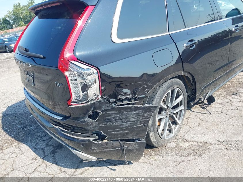 2019 Volvo Xc90 T6 Momentum VIN: YV4A22PK0K1448704 Lot: 40022740