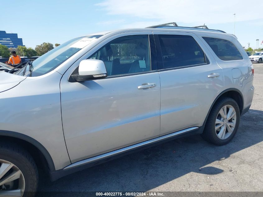 2012 Dodge Durango Crew VIN: 1C4SDJDT4CC362200 Lot: 40022775