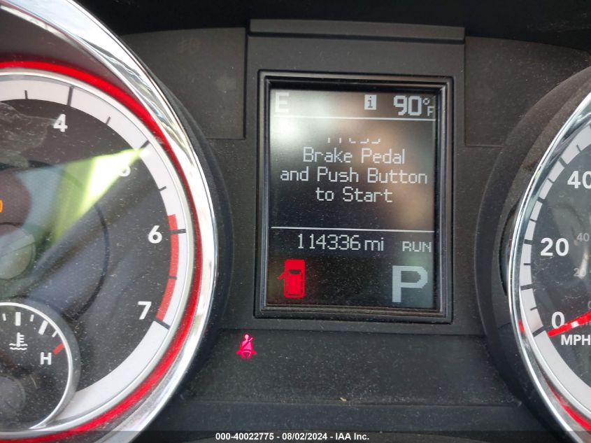 2012 Dodge Durango Crew VIN: 1C4SDJDT4CC362200 Lot: 40022775