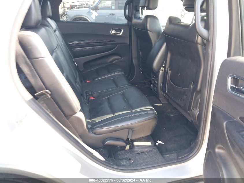 2012 Dodge Durango Crew VIN: 1C4SDJDT4CC362200 Lot: 40022775