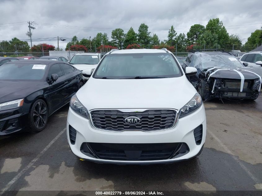 2020 Kia Sorento 2.4L Lx VIN: 5XYPG4A31LG649685 Lot: 40022779