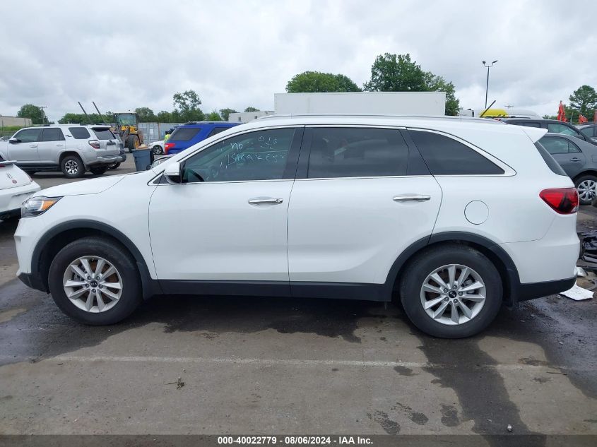 2020 Kia Sorento 2.4L Lx VIN: 5XYPG4A31LG649685 Lot: 40022779