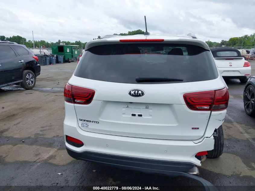 2020 Kia Sorento 2.4L Lx VIN: 5XYPG4A31LG649685 Lot: 40022779