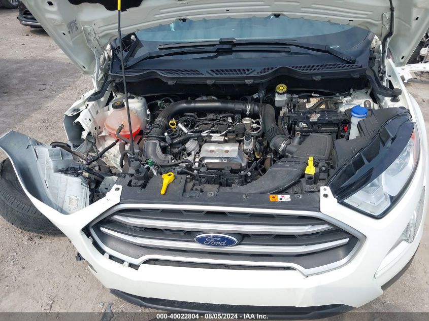 2020 Ford Ecosport Se VIN: MAJ3S2GE5LC314515 Lot: 40022804