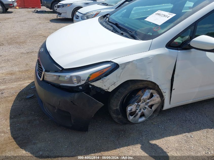 2017 Kia Forte Lx VIN: 3KPFK4A72HE079536 Lot: 40022814