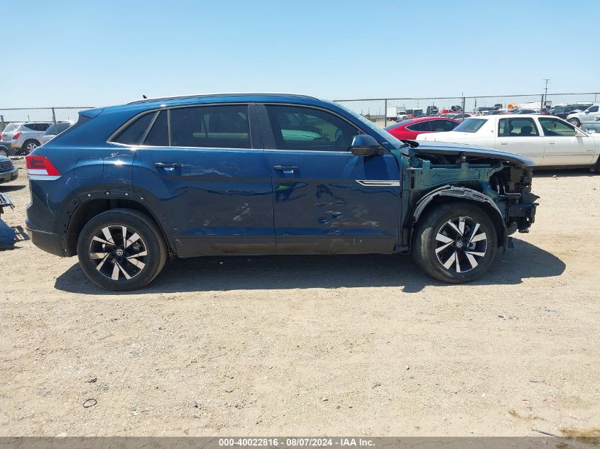 2022 Volkswagen Atlas Cross Sport 2.0T Se VIN: 1V2DC2CAXNC226625 Lot: 40022816