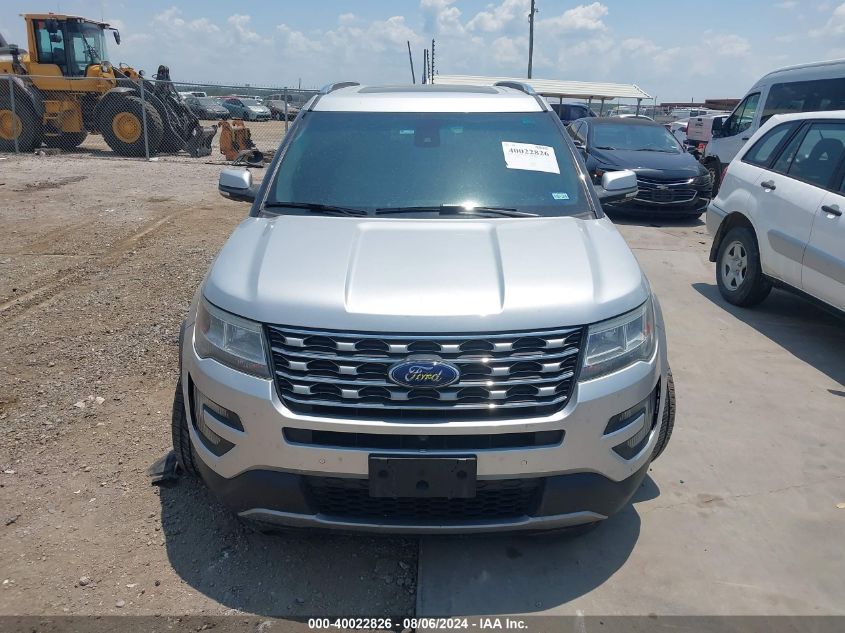 2016 Ford Explorer Limited VIN: 1FM5K7FH9GGB26442 Lot: 40022826