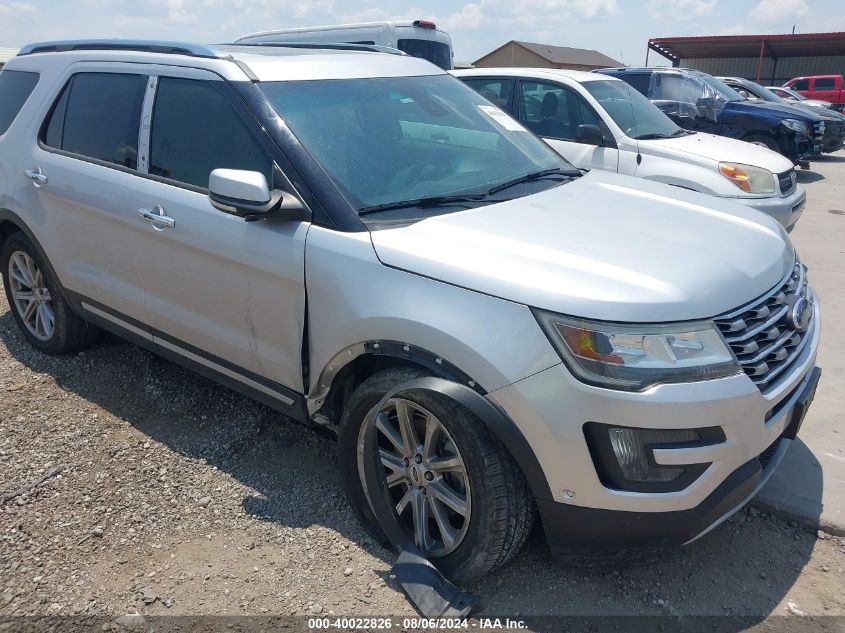 2016 Ford Explorer Limited VIN: 1FM5K7FH9GGB26442 Lot: 40022826